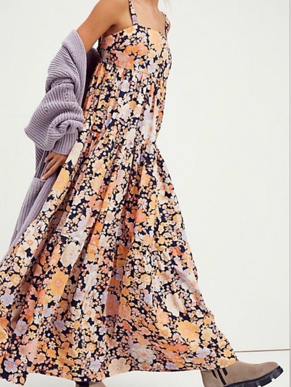 Free People “Park Slope” Maxi Dress - Picture 6 of 9
